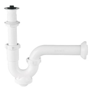 Céspol rígido 1-1/4', con contra, polipropileno, para lavabo