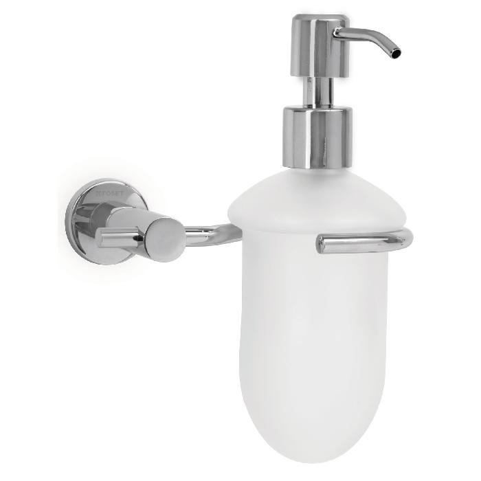 49665.jpg Dispensador de jabón a pared en acabado cromo, Foset Element 49665 - Image 1