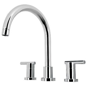 Mezcladora cromo cuello alto para fregadero, Foset Element 49916