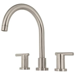 Mezcladora satín cuello alto para fregadero, Foset Element 49922