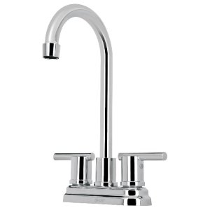 Mezcladora cromo 4' para lavabo cuello tipo bar, Element 49930