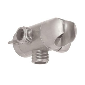 Desviador de 3 vías para brazo con soporte, satín, Riviera 49961