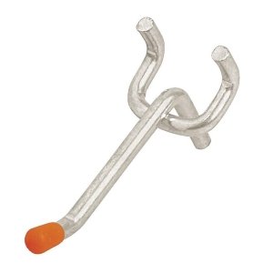 Gancho recto de 2' para perfocel y panel ranurado, Truper 50146