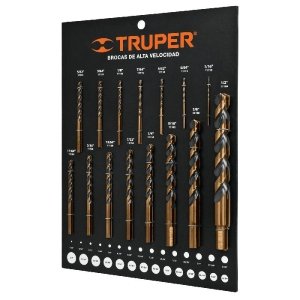 Exhibidor Truper de brocas de alta velocidad 55565