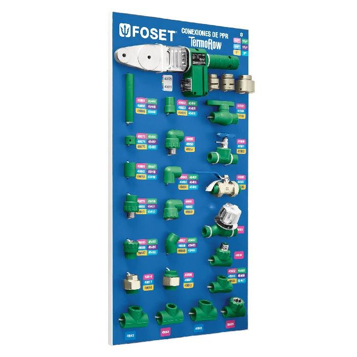 55788.jpg Exhibidor con conexiones de PPR, Foset 55788 - Image 1