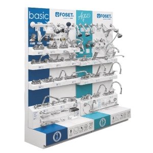 Exhibidor de piso Foset Aqua Basic 55895