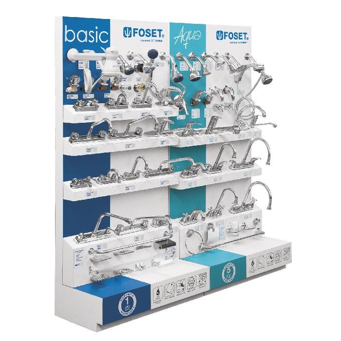 55895.jpg Exhibidor de piso Foset Aqua Basic 55895 - Image 1