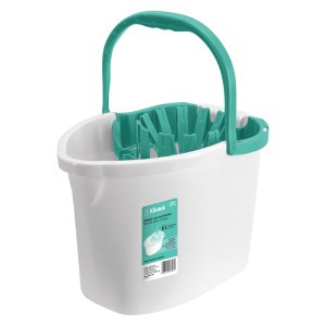 Cubeta plástica con exprimidor, 8L Klintek 55961