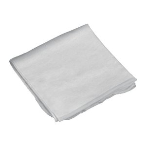 Franela blanca de algodón de 1 m, Klintek 56028