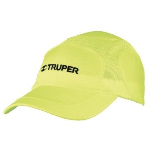 Gorra Truper color verde, 100% poliéster respirable 60439