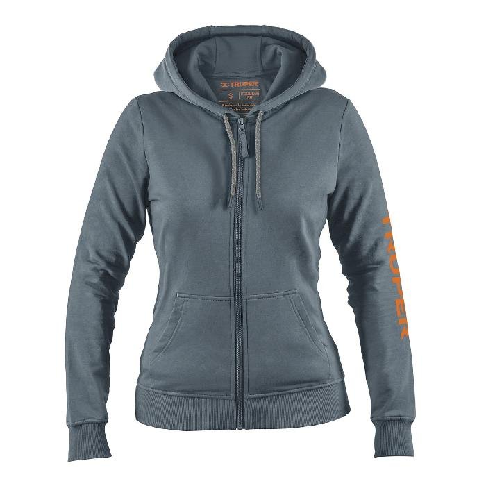 65035.jpg Sudadera gris para dama, talla CH, Truper 65035 - Image 1