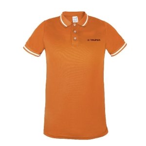 Playera polo performance naranja, para caballero, talla M 69982
