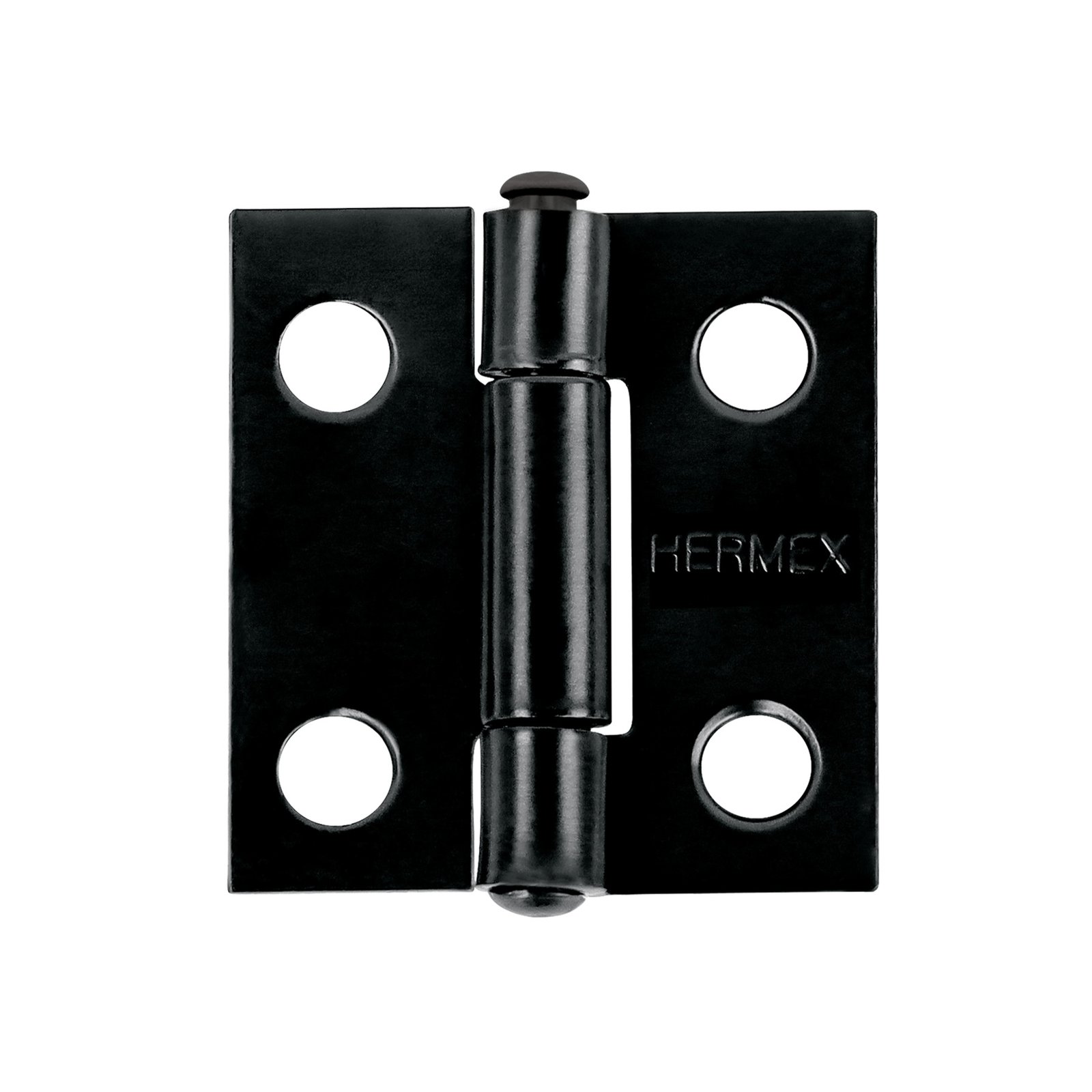 BR-106.jpg Bisagra rectangular 1' negra, HERMEX - Image 1