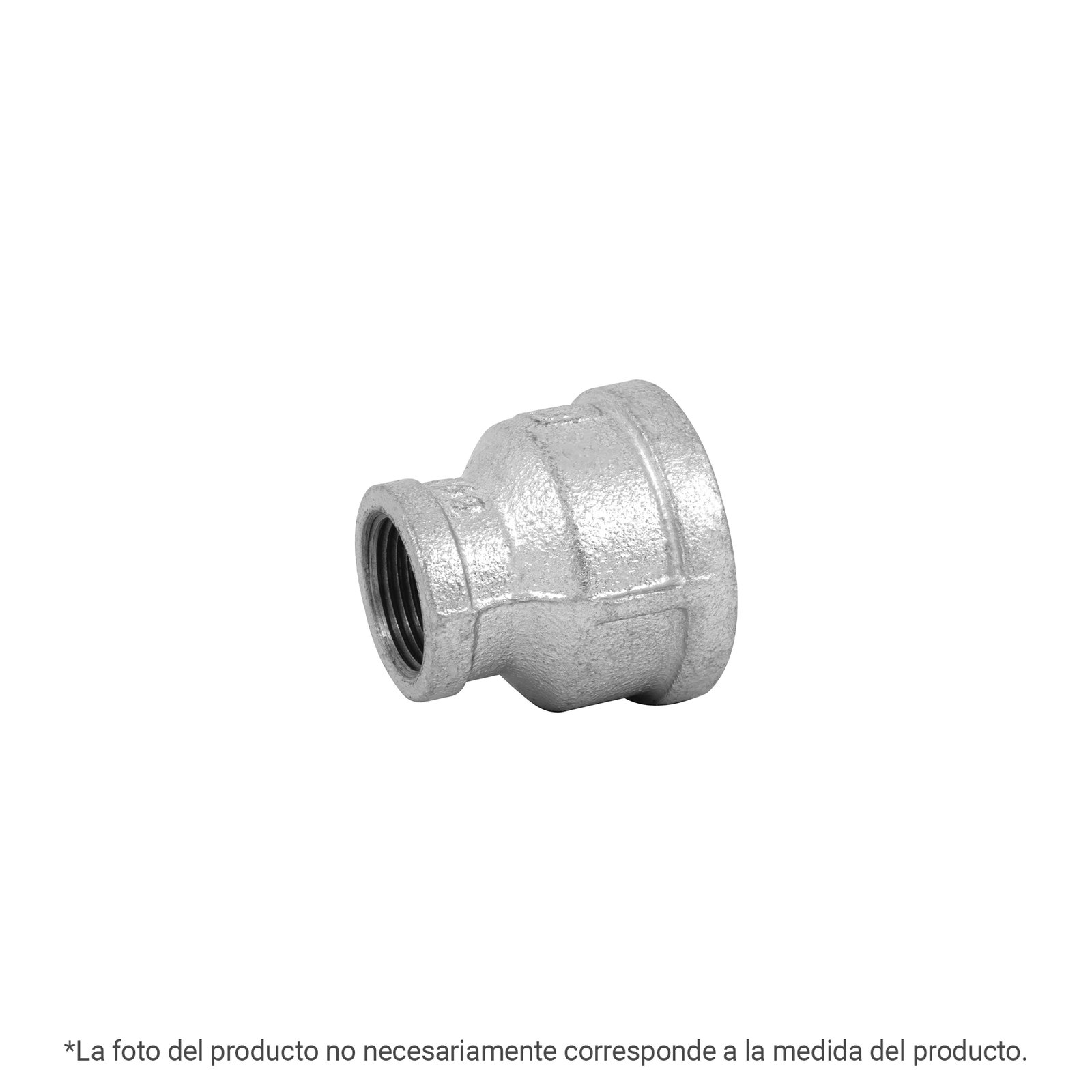 CG-283.jpg Reducción campana acero galvanizado 3/8x1/4', FOSET - Image 1