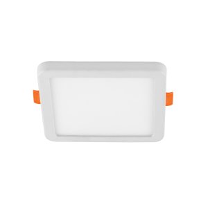 Luminario LED empotrable ajustable 6 W, cuadrado, luz de día
