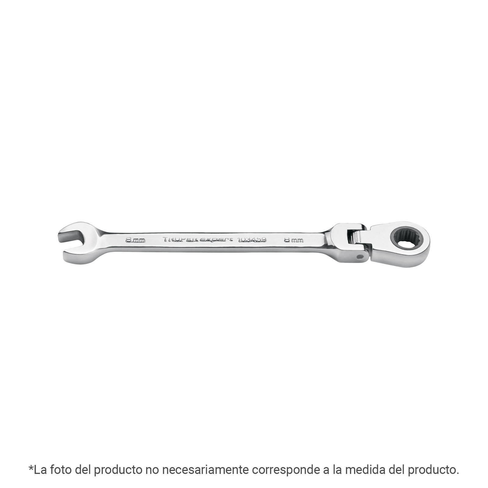 LL-2013MXF.jpg Llave combinada con matraca 13 mm flexible, Expert - Image 1