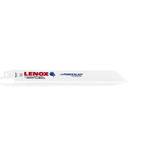 Lenox 20578818R Reciprocating Saw Blade, 8 in L x 3/4 in W, 18 TPI, Bi-Metal Body